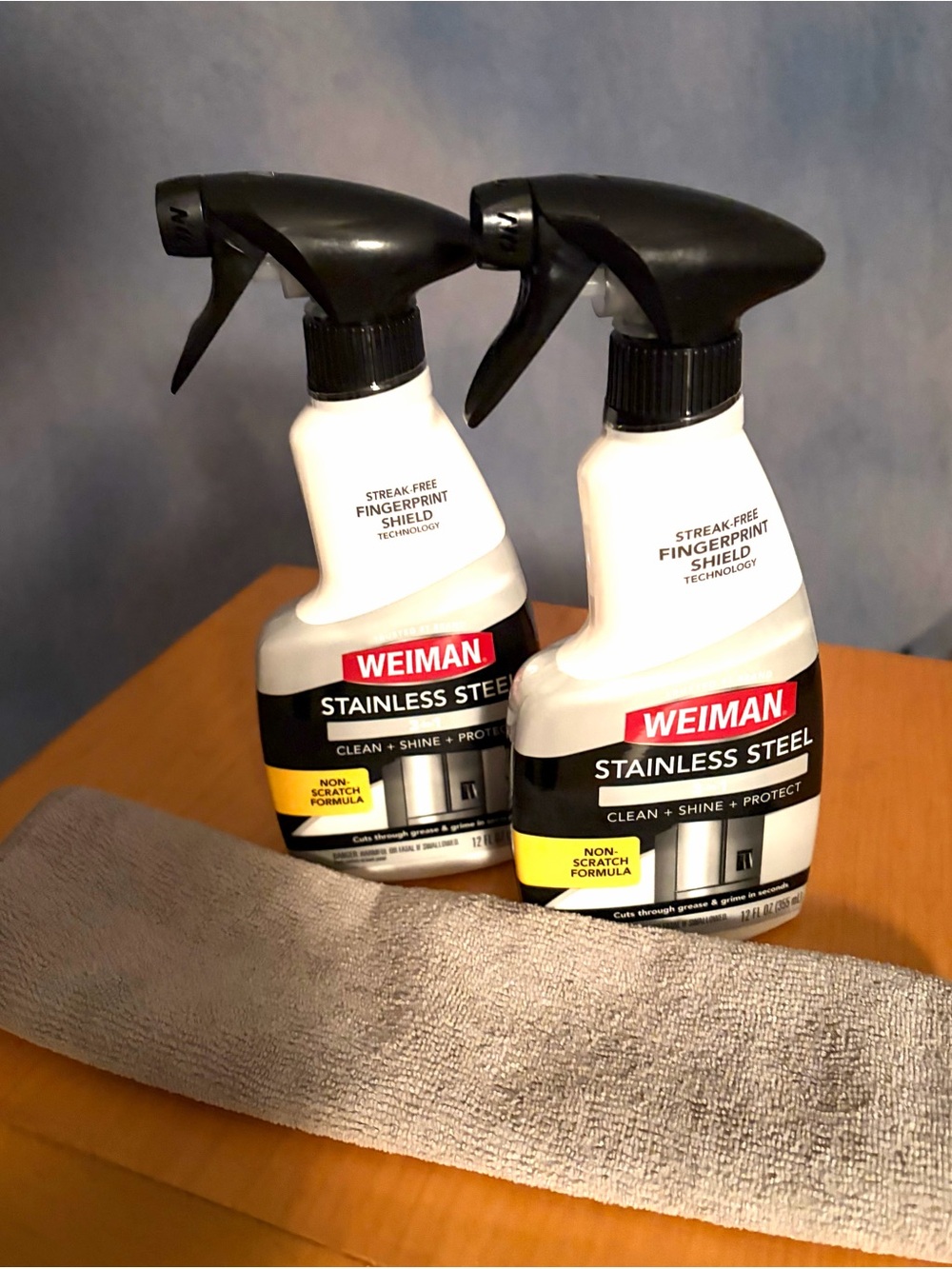 Stainless steel cleaner